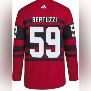 Tyler Bertuzzi- Detroit Red Wings retro reverse jersey- hockey jersey